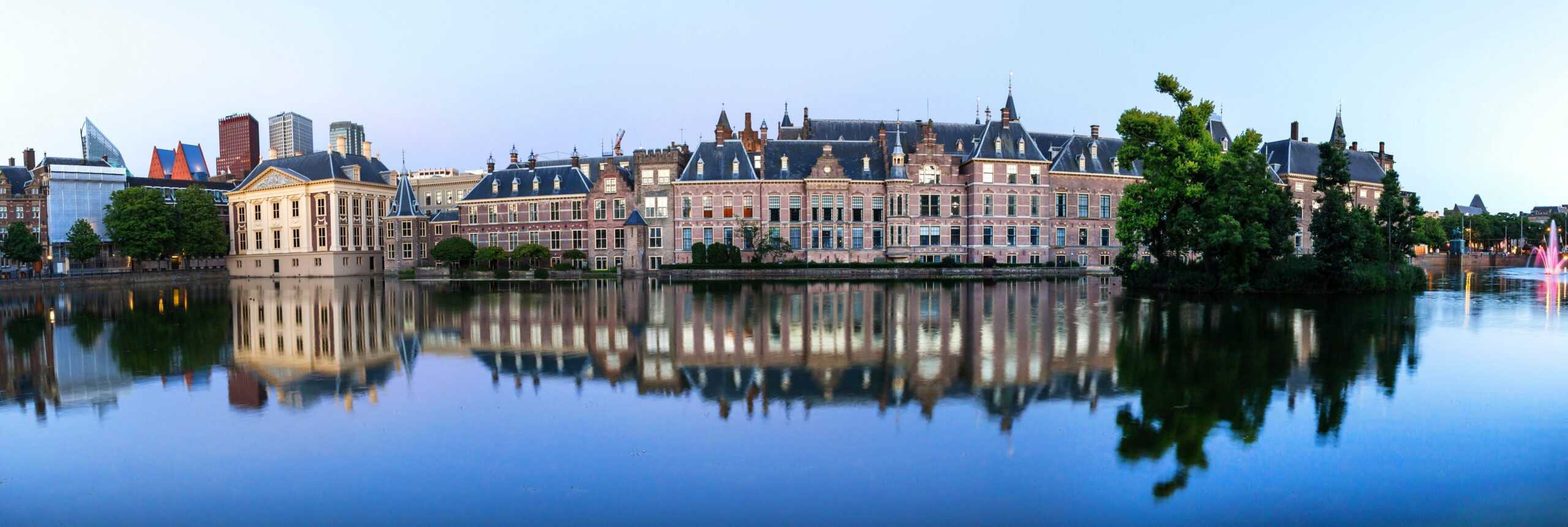 Netherlands parliament hague panorama